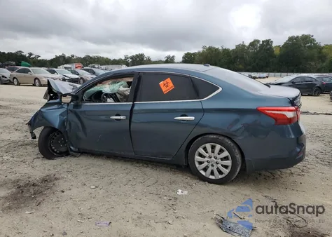 2016 Nissan Sentra S z USA, uszkodzony, nr VIN 3N1AB7AP4GY335512